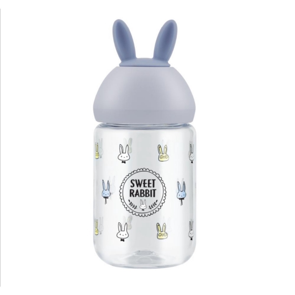 Bình nước hình tai thỏ Lock&amp;Lock cute bottle 380ml cho bé