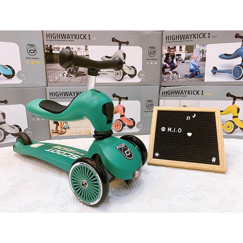 Xe trượt Scoot and Ride Highwaykick 1 dành cho bé từ 1-5 tuổi - Có Phiếu bảo hành 1 năm