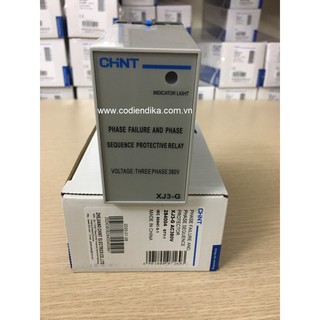 Rơle bảo vệ mất pha, điện áp 3 pha Chint XJ3-G
