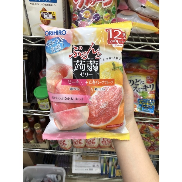 Thạch rau câu Orihiro mix Nhật Bản