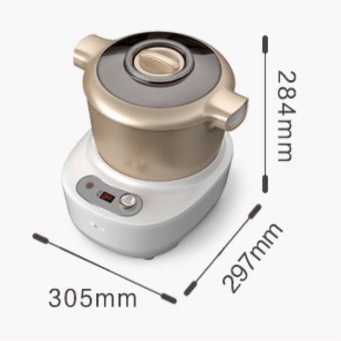 Máy Nhồi Bột, Ủ Bột Tự Động Bear HMJ-A50E2 (5L) Hàng Chính Hãng