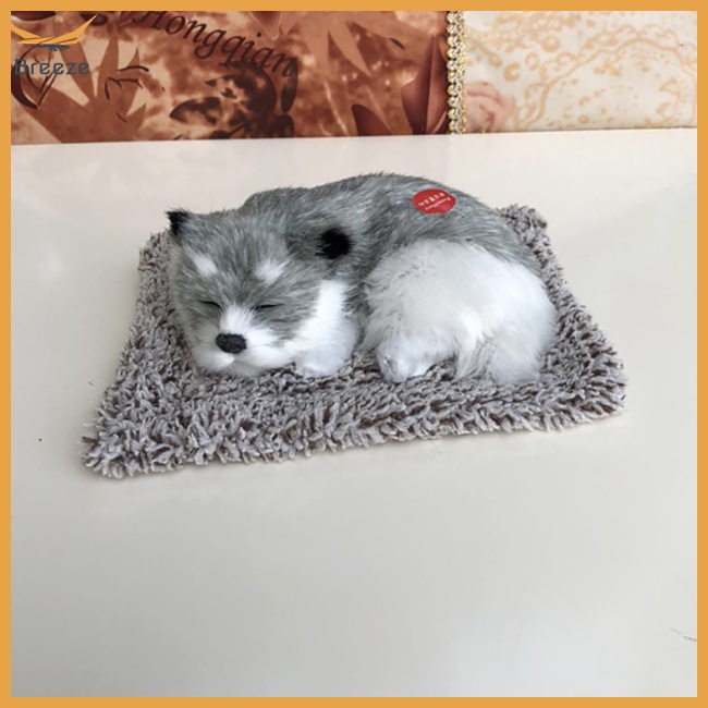 Cún Nhồi Bông Than Tre Hoạt Tính Trang Trí Xe Hơi