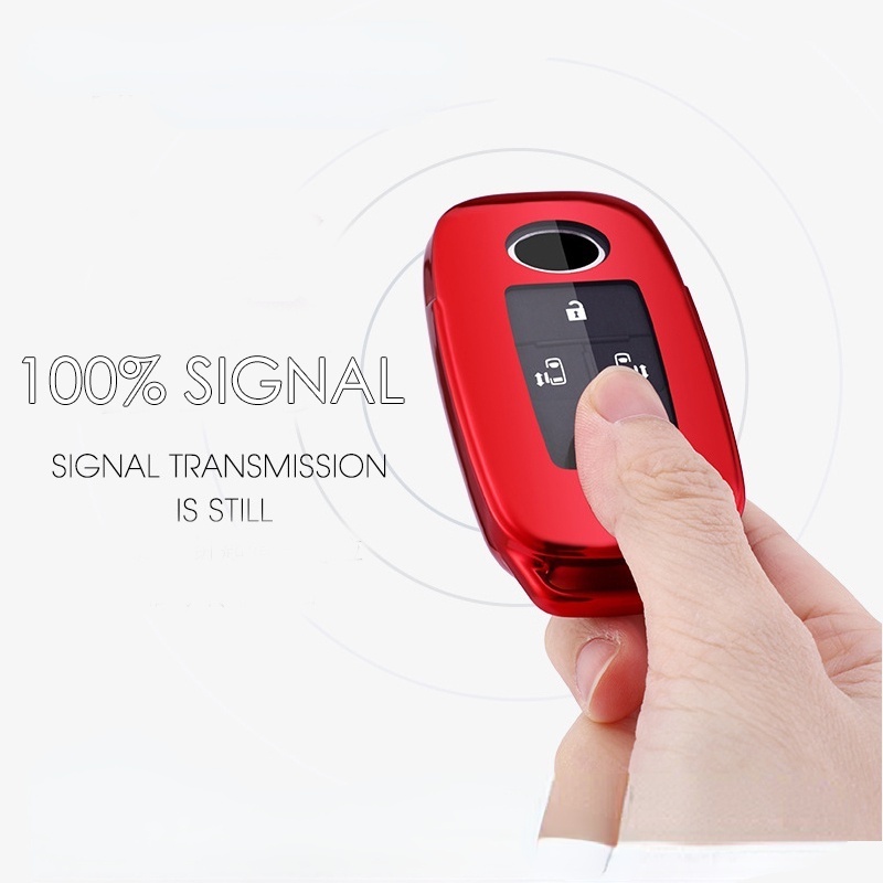 Vỏ Bảo Vệ Chìa Khóa Xe Hơi Toyota Bằng TPU Crom Không Chìa Khóa Tiện Dụng 2022