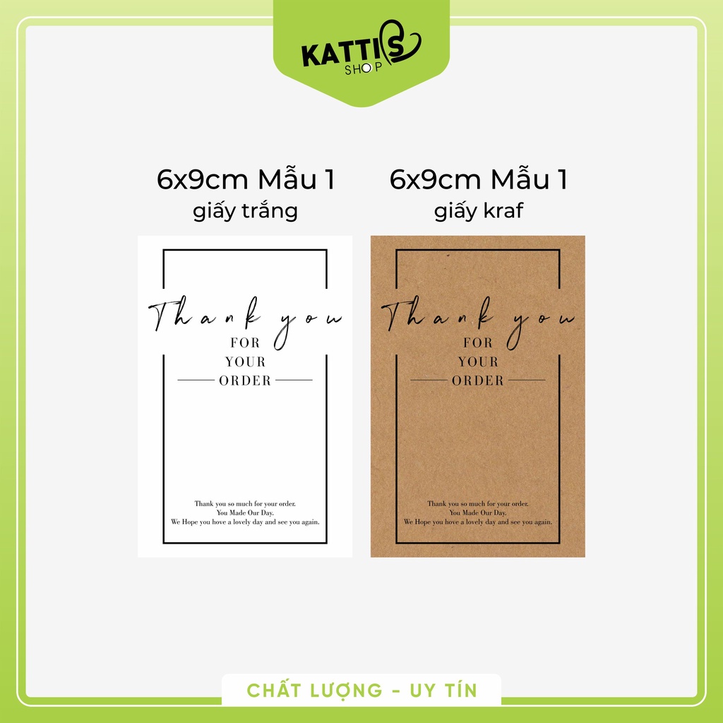 Tem Decal Dán Hộp Carton Niêm Phong Sản Phẩm, Tem Thank You Niêm Phong Hộp Carton Giá Rẻ, Mẫu M1-M2