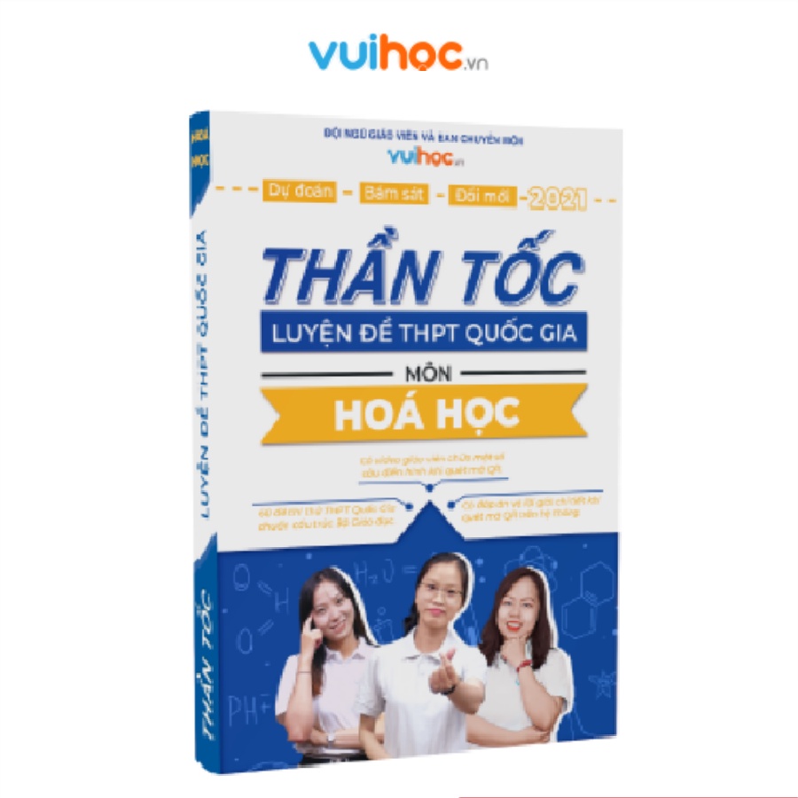 Sách - Combo Luyện đề Thần tốc (03 quyển Luyện đề môn Toán, Lý, Hóa 12)