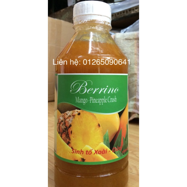Sinh tố Xoài+Dứa Berino