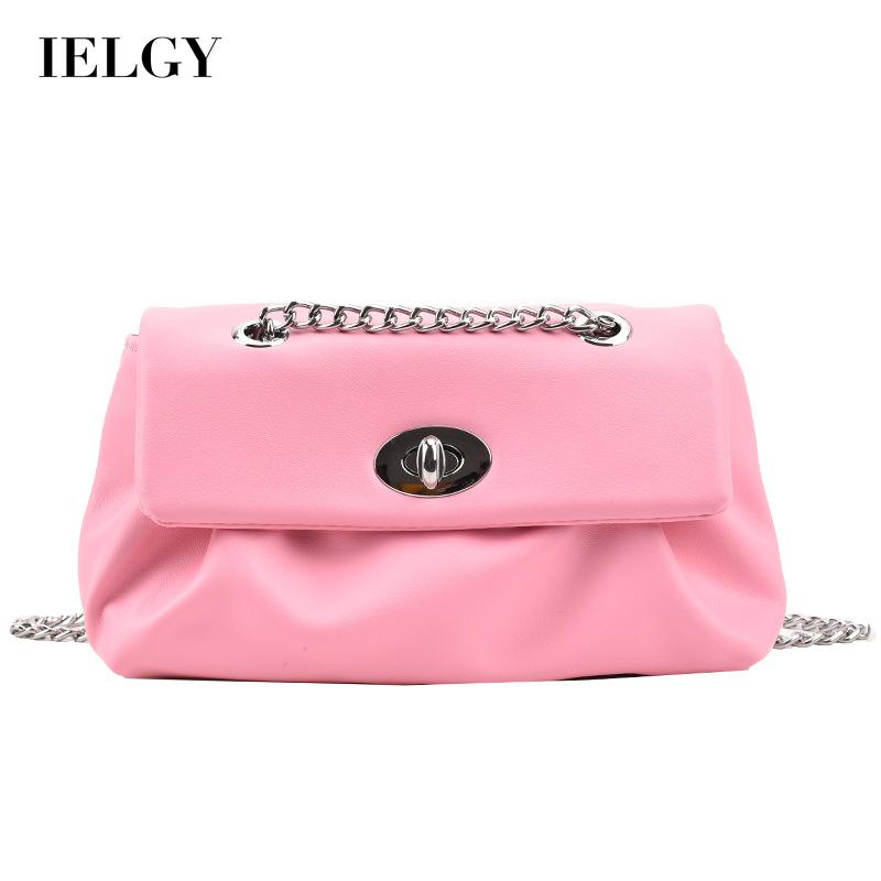 Túi đeo một bên vai/ đeo chéo IELGY dễ phối đồ thời trang tùy chọn màu sắc cho nữ