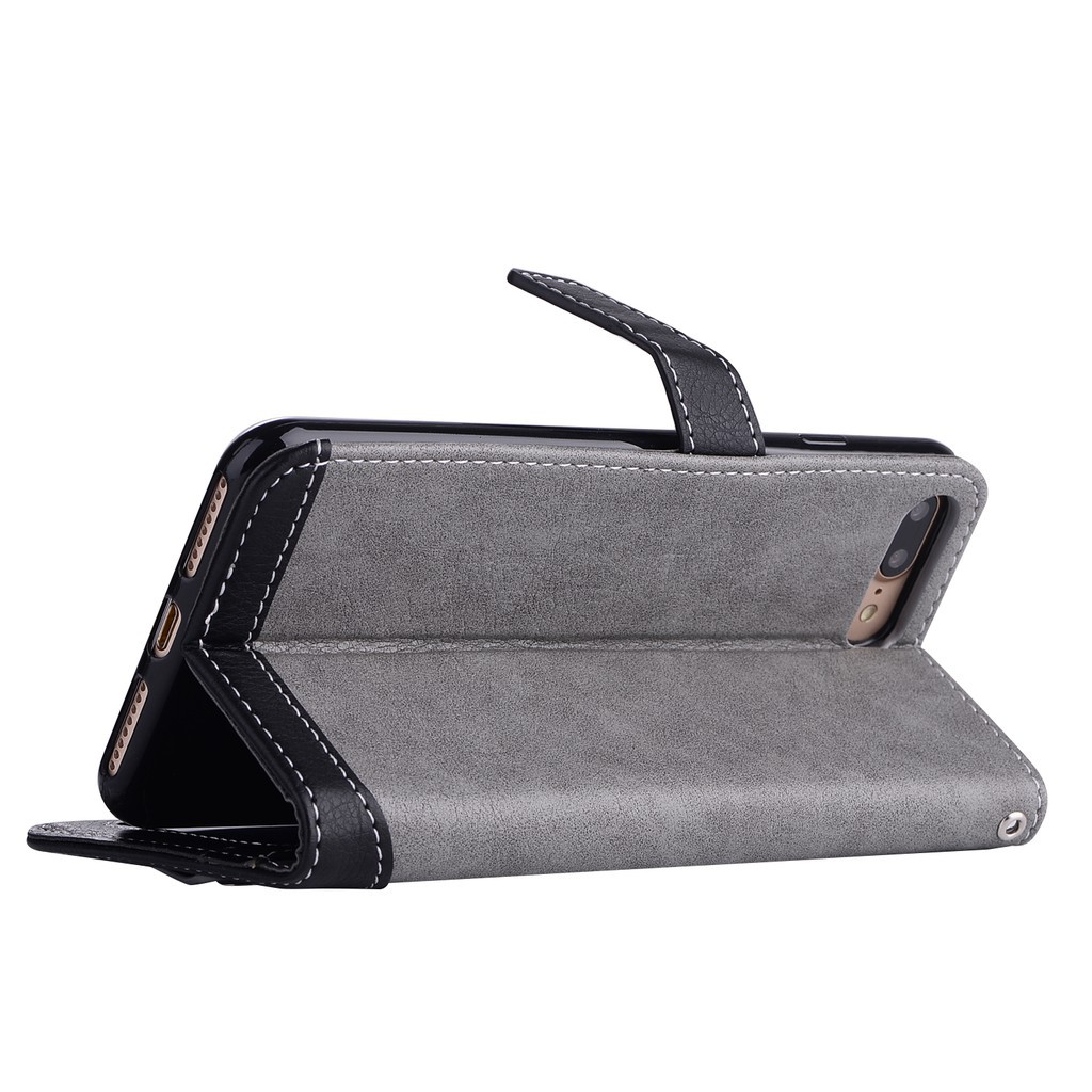 Bao da có dây đeo tay cho iPhone 7 8 Plus | BigBuy360 - bigbuy360.vn