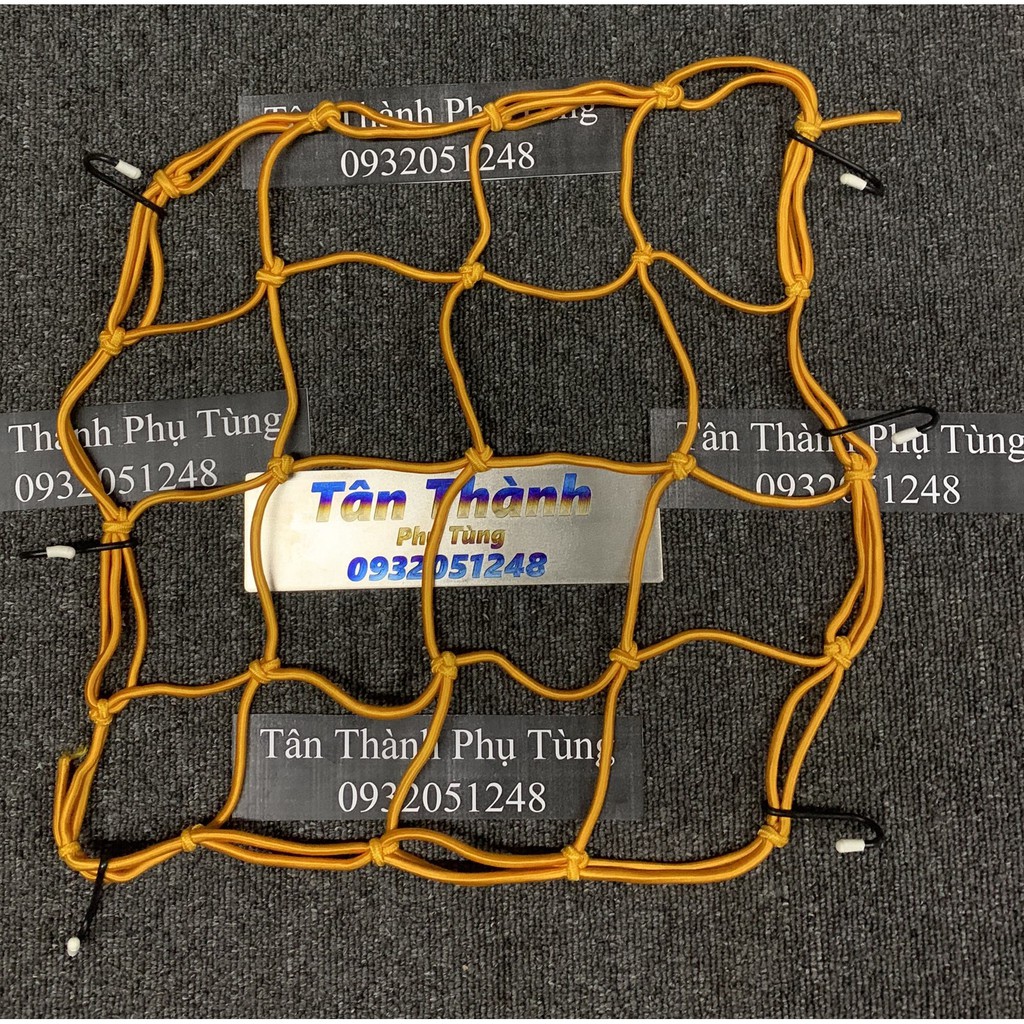 Dây chun, dây thun, dây lưới, rổ lưới xe máy đủ màu (Tân Thành PT)