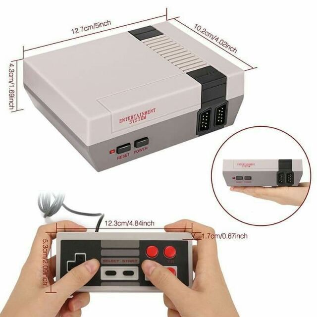 Máy Game 4 nút NES Classic 620 Trò Chơi Mini Retro