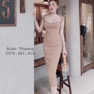 Váy body len tăm siêu tôn dáng