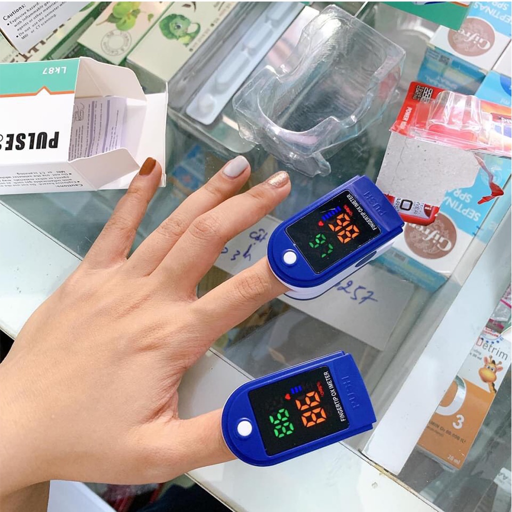 Máy đo nồng độ oxy trong máu spo2 LK87 Pulse oximeter, đo chính xác chỉ số spo2 và nhịp tim