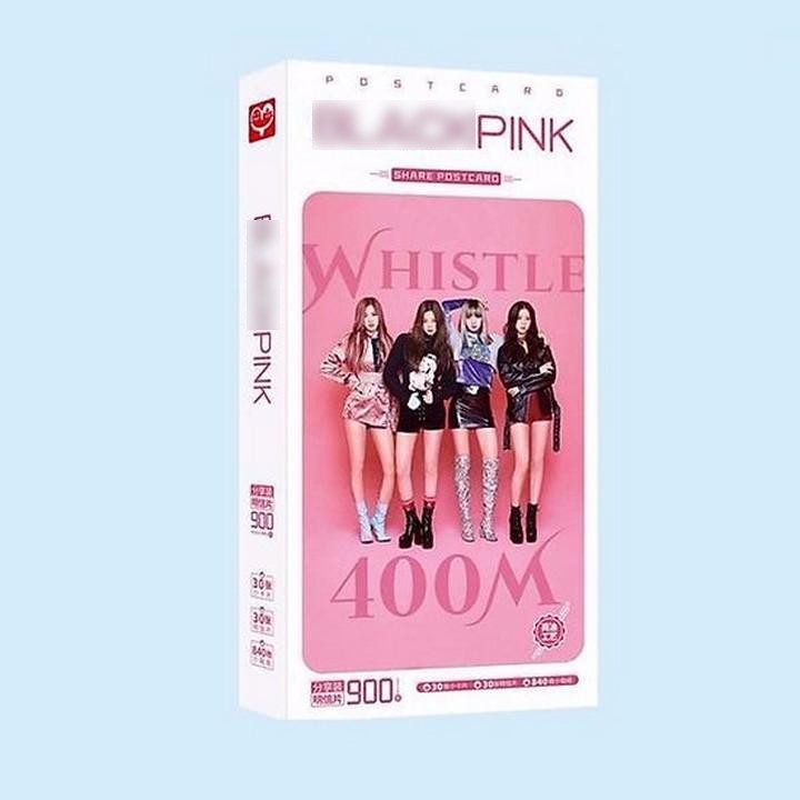 Postcard Blackpink hộp ảnh bộ ảnh có ảnh dán + lomo + postcard bưu thiếp