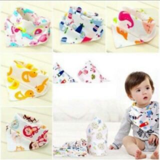Combo 5 chiếc khăn yếm cho bé