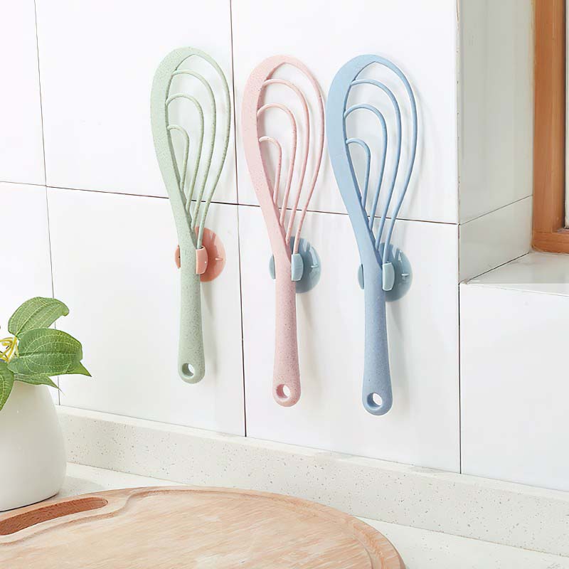 Giá đỡ muỗng múc cơm có đế hít màu sắc ngẫu nhiên tiện lợi