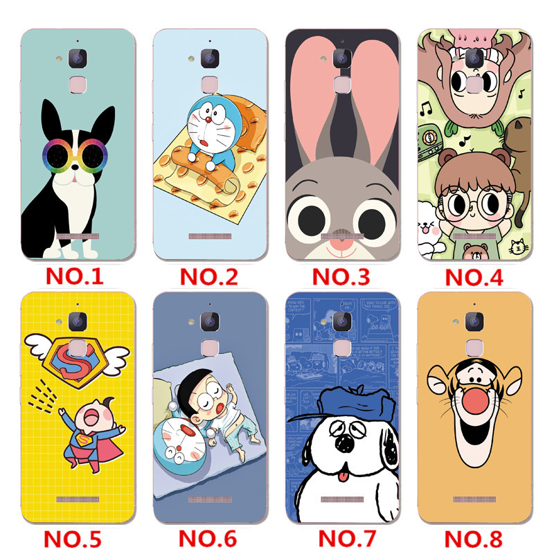 ốp điện thoại Silicone Tpu Mềm In Hình Doraemon Đáng Yêu Cho Asus Zenfone Live 3 Max Zc520Tl / Zc553Kl / Ze552Kl / Ze520Kl / Zc550Kl / Zb501Kl