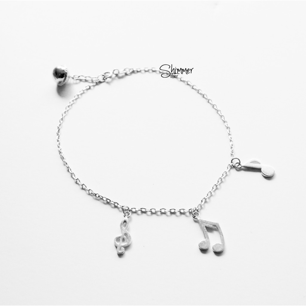 [Mã BMBAU200 giảm 200K đơn 699K] Lắc chân bạc 925 Audio - Shimmer Silver