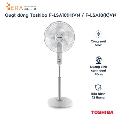 Quạt đứng Toshiba F-LSA10(H)VN  50W - Hàng chính hãng Bảo hành 12 tháng