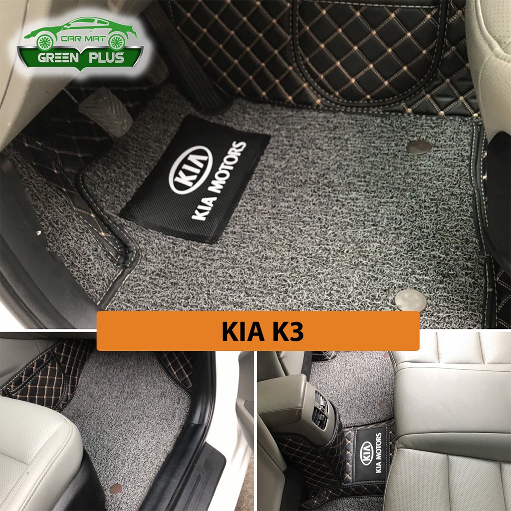 [Mã GREENKIA giảm 100K] Thảm lót sàn ô tô 5D 6D Kia Cerato, K3, Seltos, Soluto, Morning, Forte, Rio