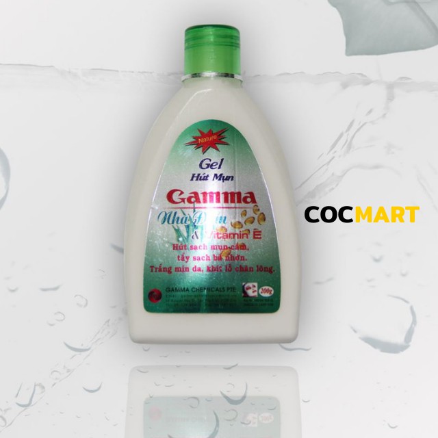 Keo Mặt Nạ Peeling Pack Nha Đam và Vitamin E Lột mụn Cám Gamma 200g