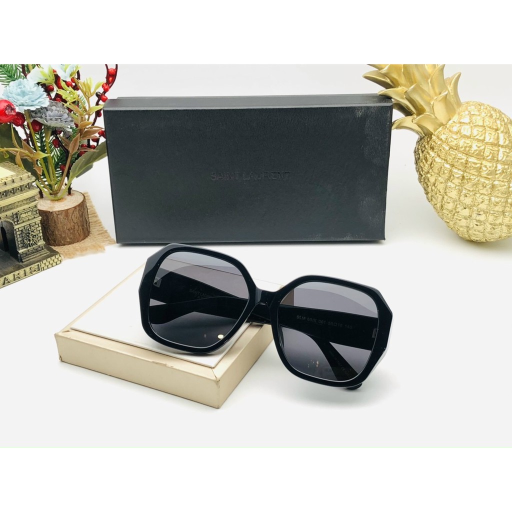 MẮT KÍNH MÁT KÍNH RAM NAM NỮ V VIỀN VÀNG HÀN QUỐC CAO CẤP TRÒNG POLAROID XỊN HOT TREND 5.0