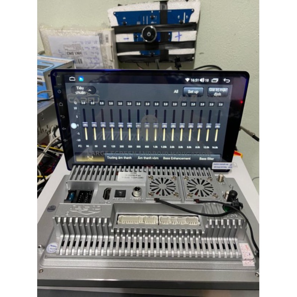 Màn hình Android Carfu G200/G200S Ram 3gb/4gb/32gb/64gb Liền cam 360 chip 8x 7862 cắm sim 5G siêu khủng ver 2022