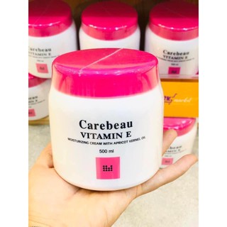 Kem dưỡng da toàn thân Vitamin E Carebeau 500ml Thái Lan
