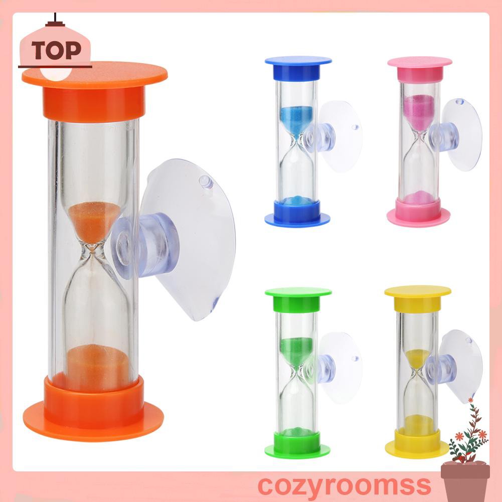 Đồng Hồ Cát 2 Phút Canh Thời Gian Đánh Răng Có Cốc Hút Trang Trí Nhà Cửa
