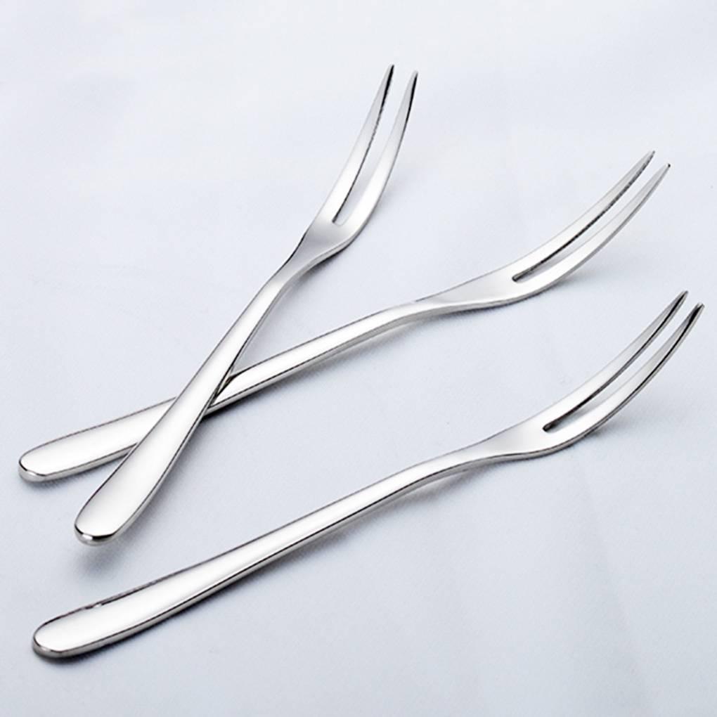 Nĩa Ăn Tráng Miệng Bằng Thép Không Gỉ