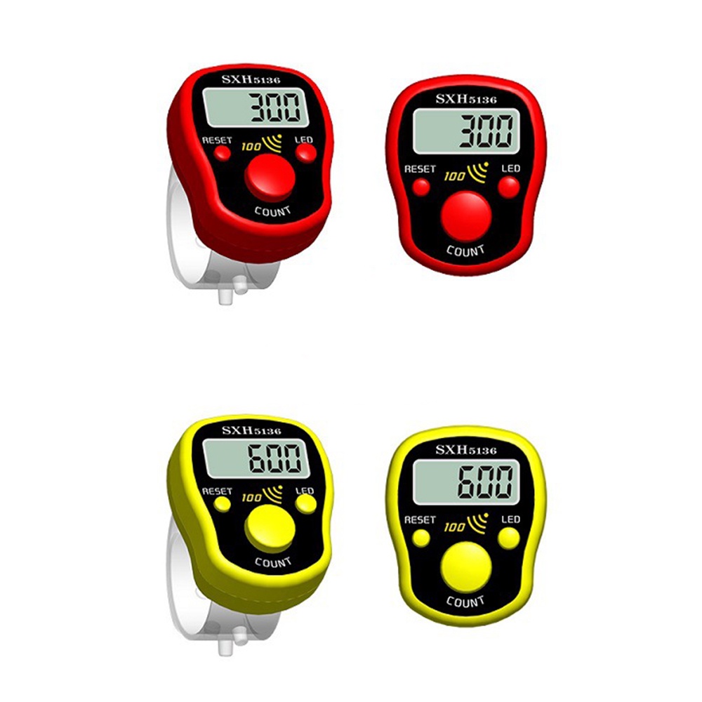 Đồng hồ đếm thủ công ZIQQUCU kỹ thuật số màn hình LCD dành cho leo núi đa năng