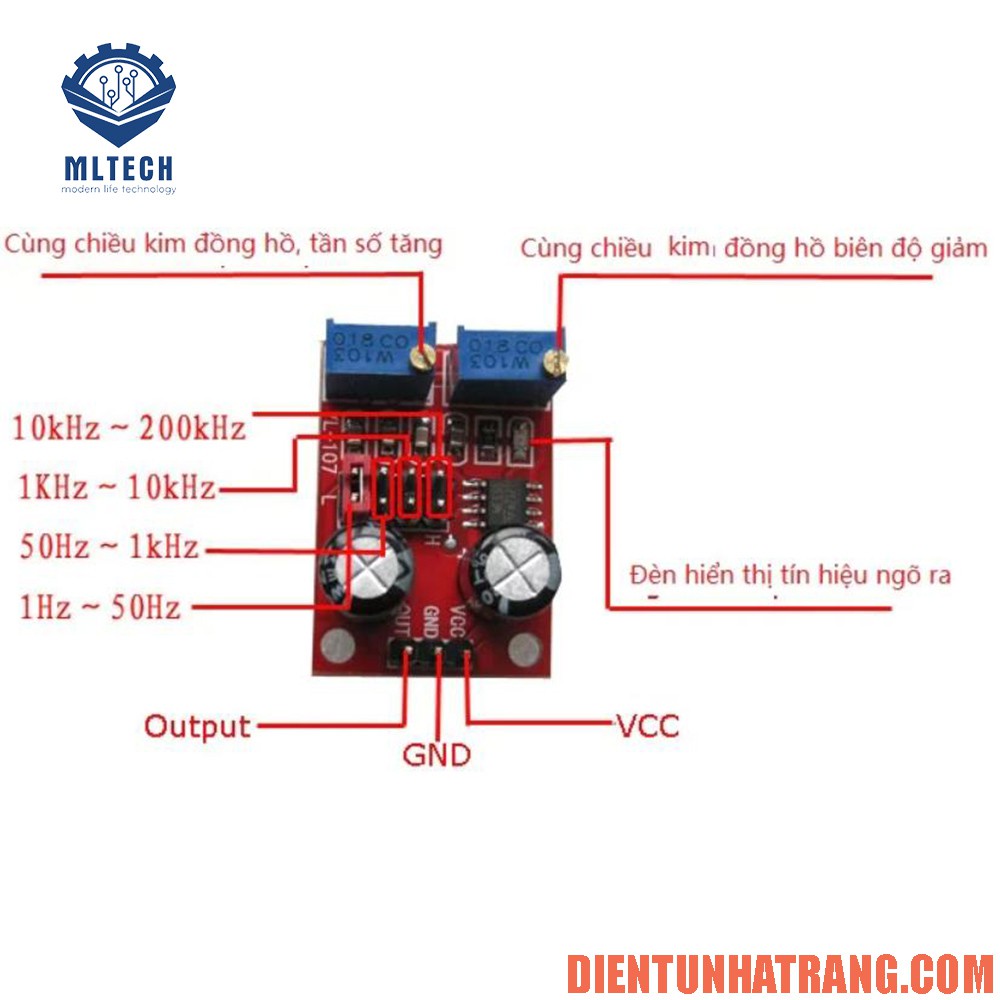 Mạch tạo xung NE555 v3 | BigBuy360 - bigbuy360.vn