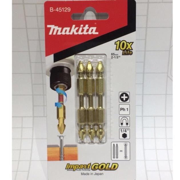 MŨI VÍT 2 ĐẦU MAKITA B-45129