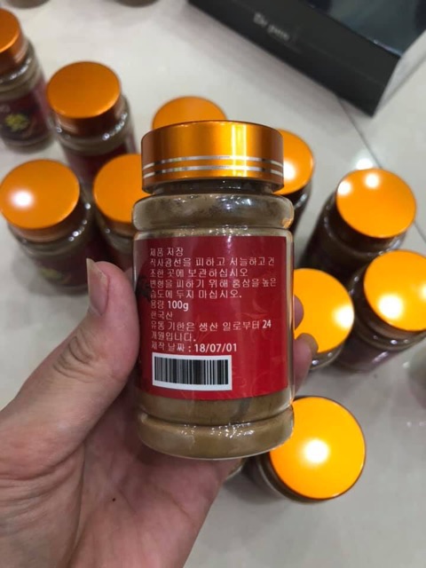 Bột hồng xâm gogo hàn quốc