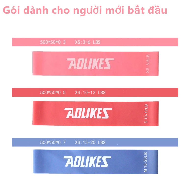 Dây Miniband Đàn Hồi Kháng Lực Tập Mông Đùi Cho