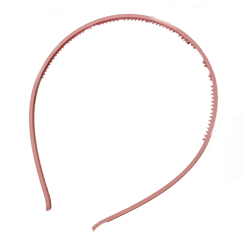 Băng Đô Cài Tóc Bằng Nhựa Resin Màu Trơn Chống Trượt Cho Nữ