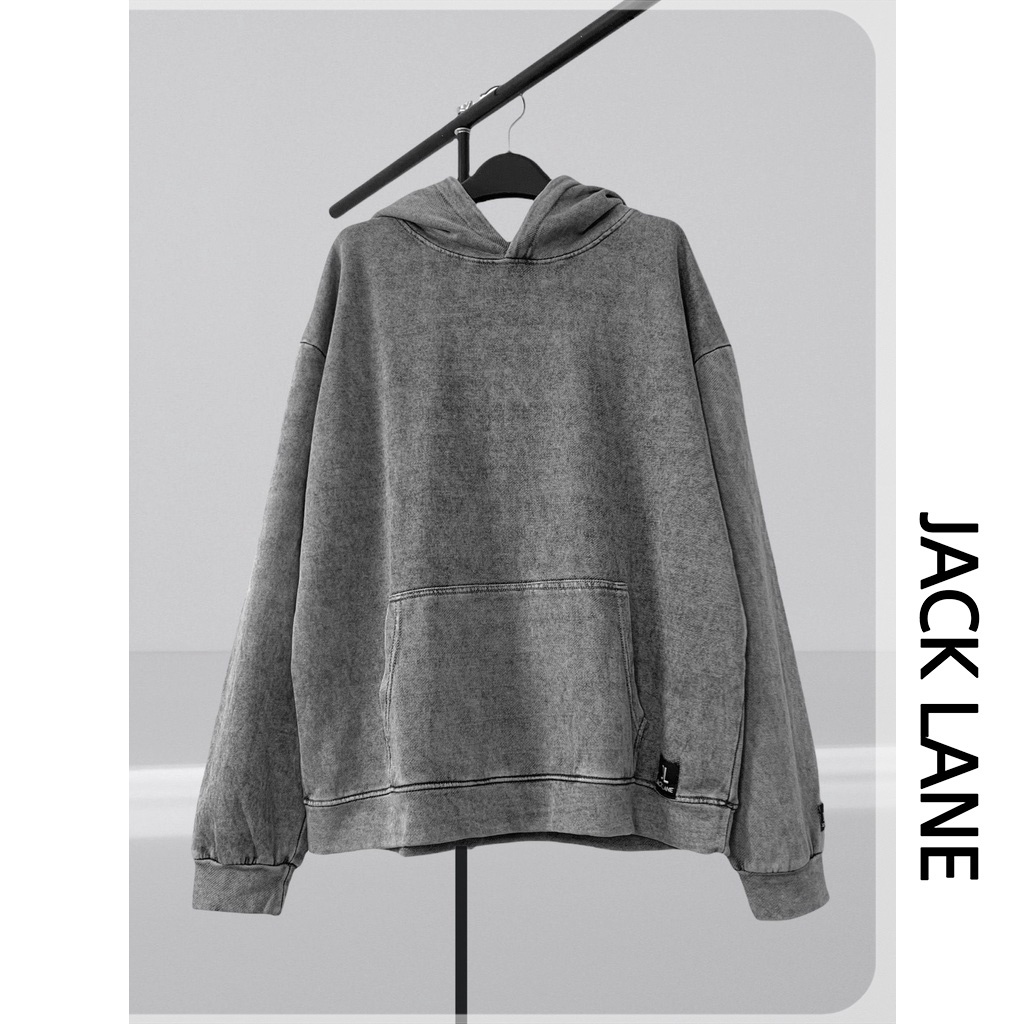 Áo Hoodie Oversize JL ACID, JACKLANE, Áo nỉ chui đầu Unisex Jack Lane