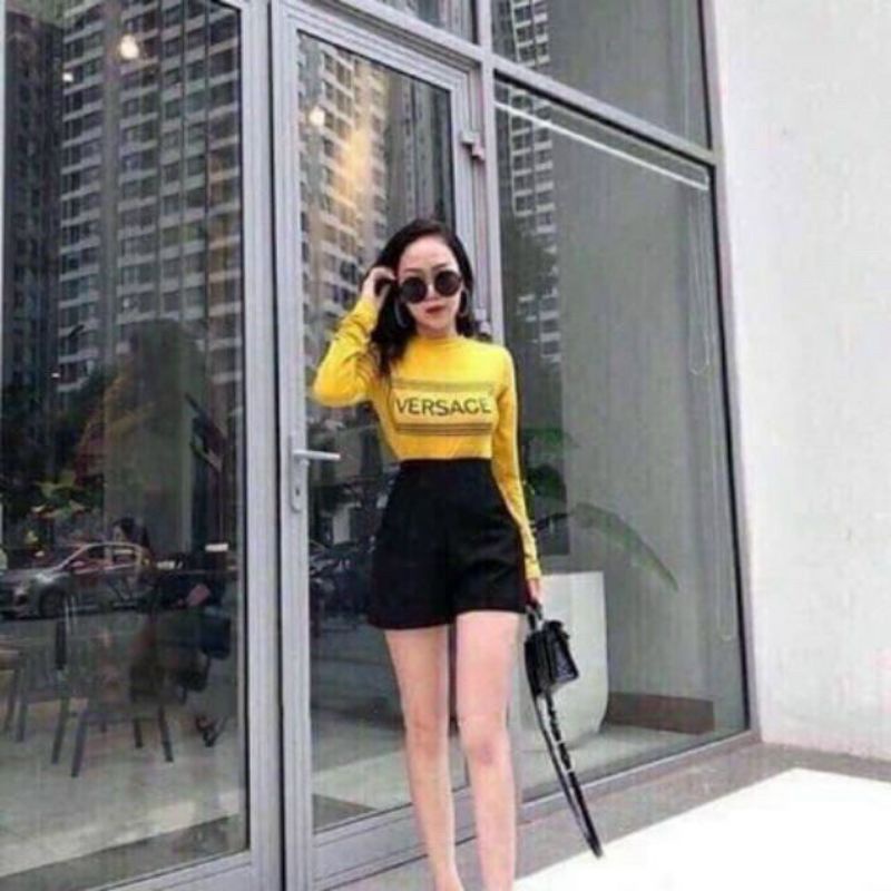 QUẦN SHORT NỮ CẠP LIỀN KHÓA GIỌT LỆ HÔNG THỜI TRANG 2019 #utrb