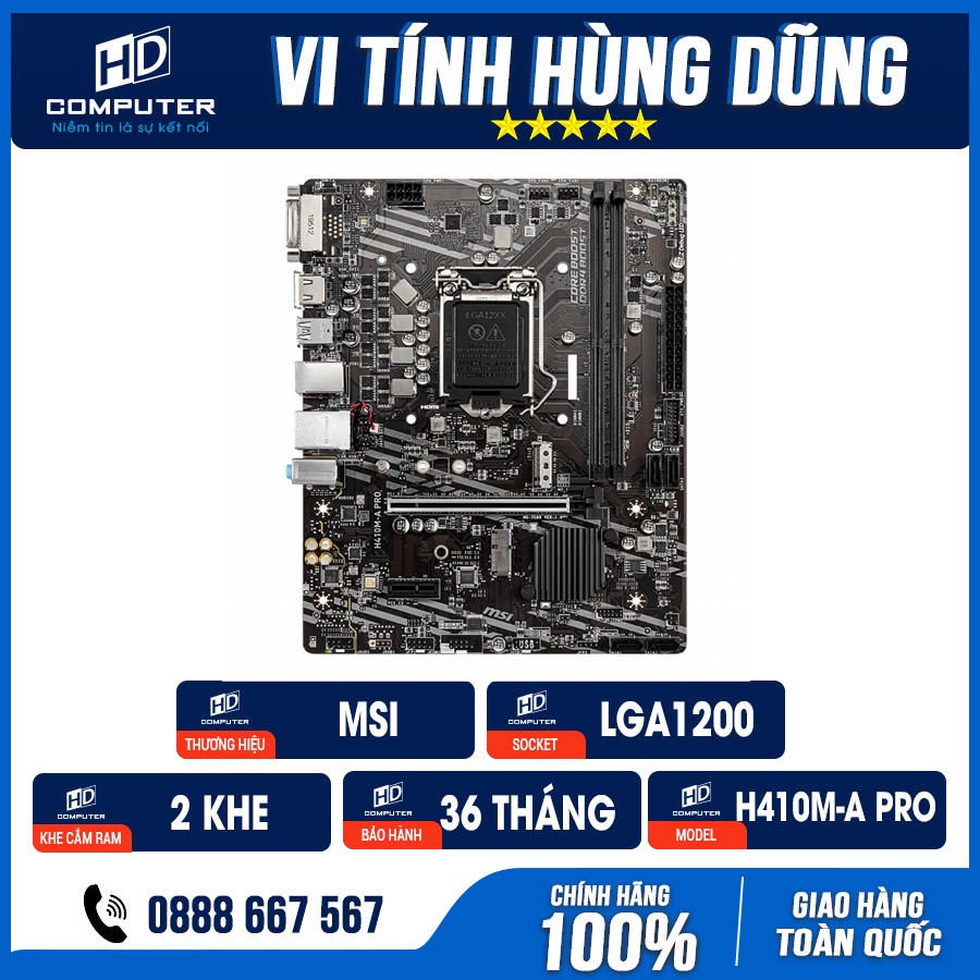 Main H410 Socket LGA1200, main máy tính h410 giga, msi, aus, h470