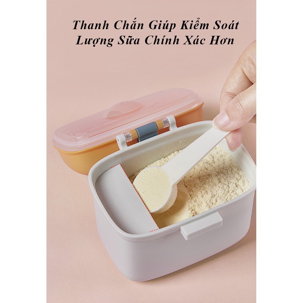 Hộp Trữ Sữa 2 Ngăn Độc Lập 552ml - BabyCare