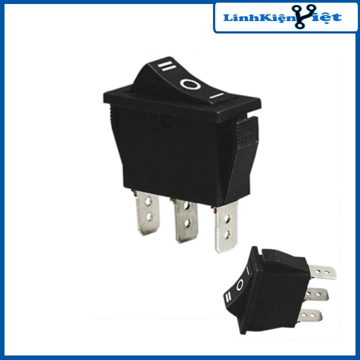 Công tắc bập bênh KCD3-103 3 chế độ 250V 16A