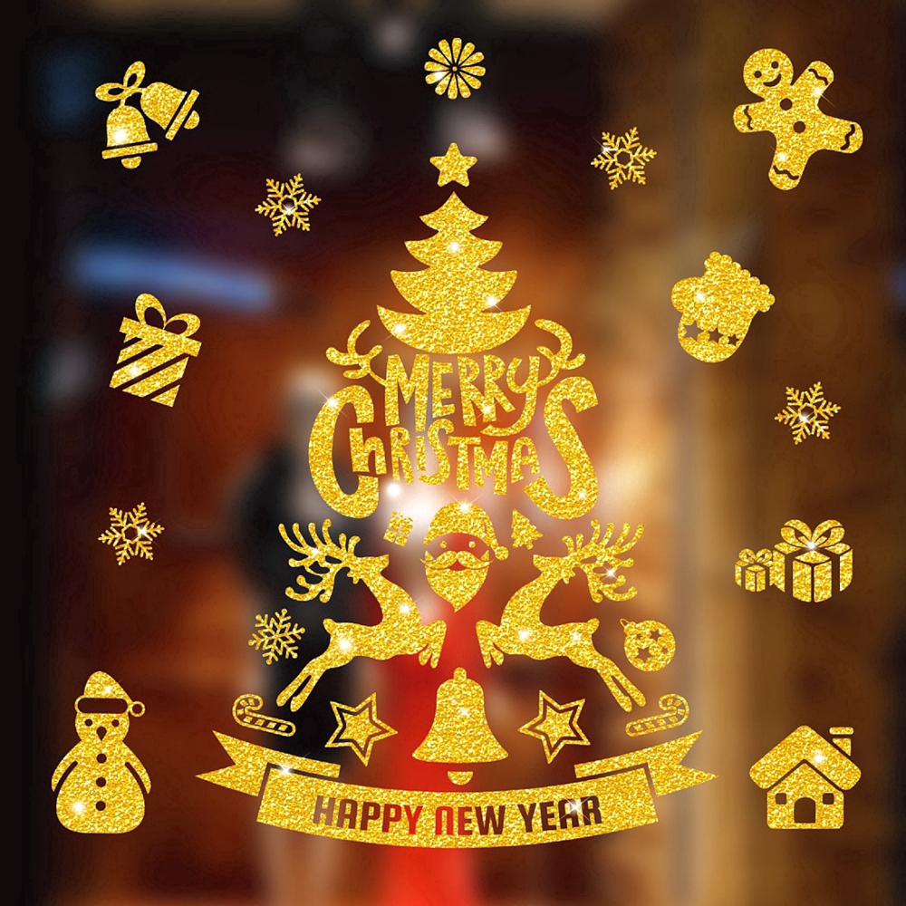 Giấy dán kính họa tiết người tuyết dễ thương