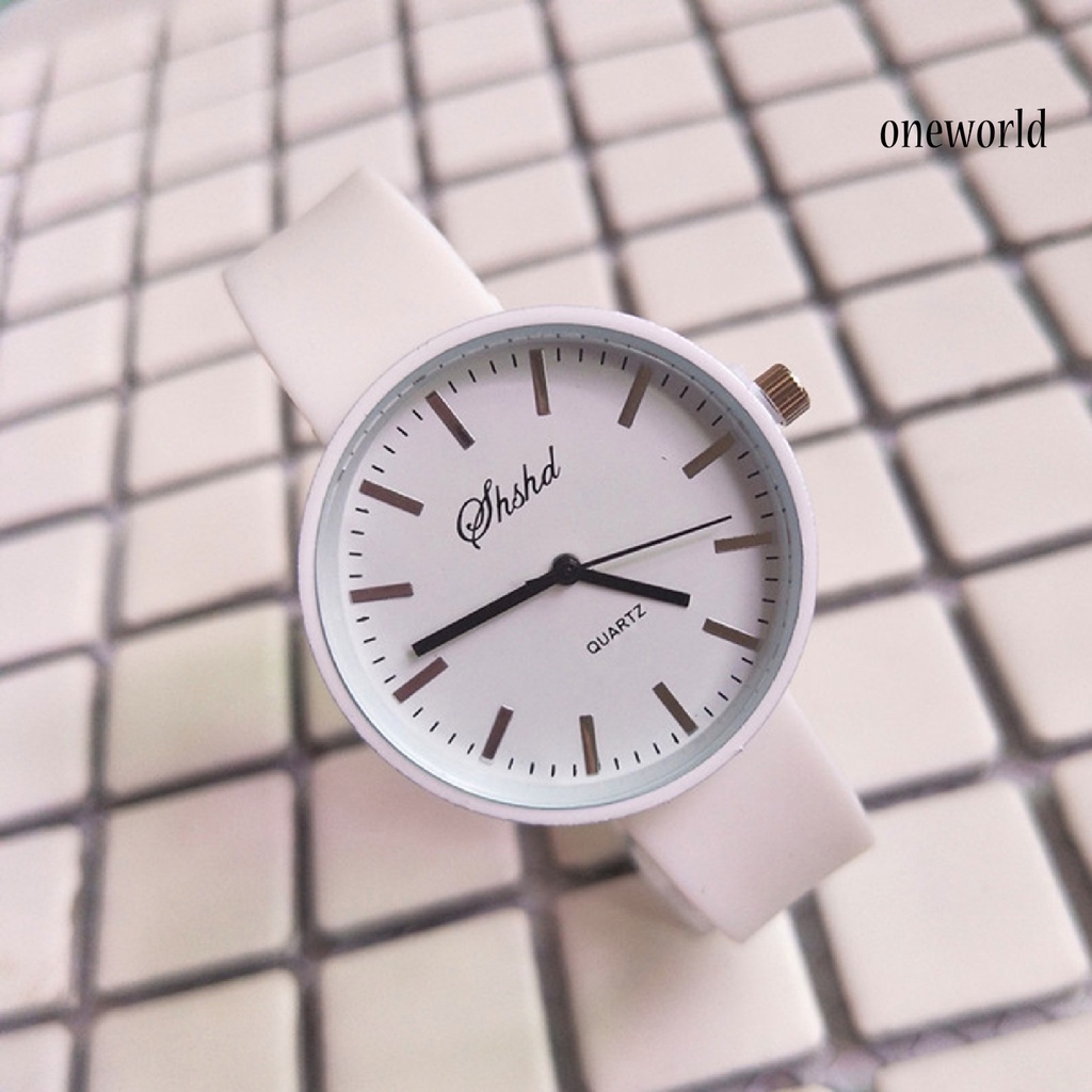 Ow @ Đồng Hồ Thể Thao Analog Máy Quartz Mặt Nhỏ Thoải Mái Phong Cách Thể Thao Cho Trường Học