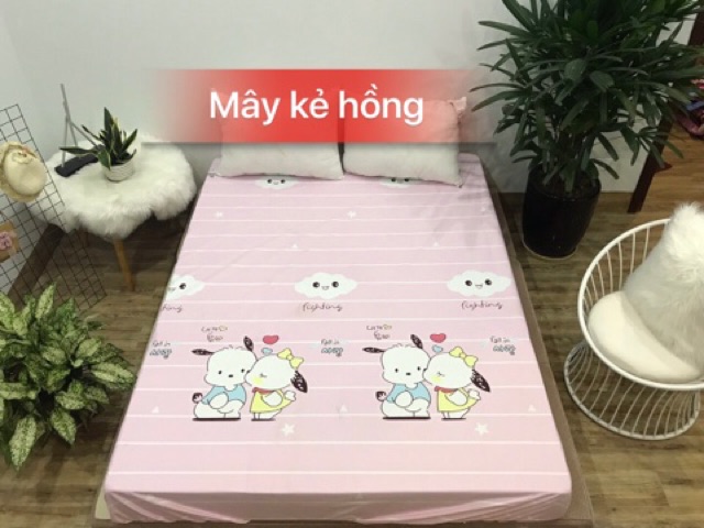 Siêu phẩm Ga Chống Thấm Vải Cotton Cao Cấp -&gt; sử dụng trực tiếp -&gt; đủ size /được chọn mẫu