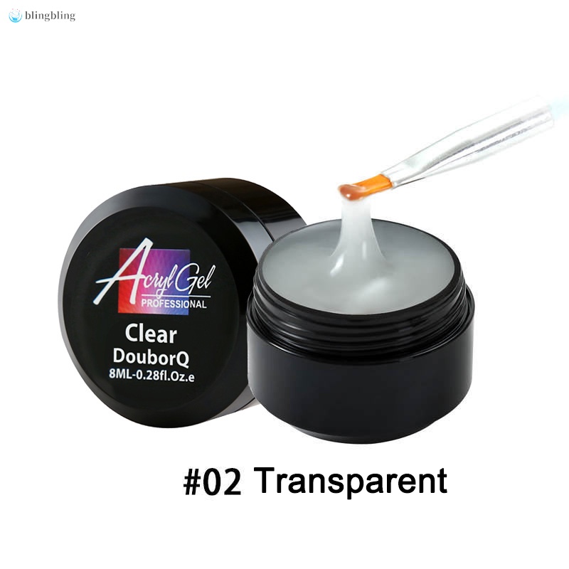 Gel Hard Finger Nail Extension UV LED Jelly Nail Gel Acrylic Builder Fast Dry