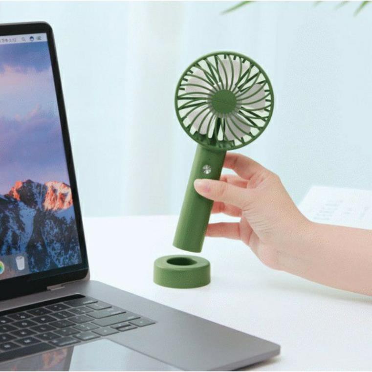 Quạt tích điện mini Yoobao F3S  dung lượng 3000mAh, liên tục 11 tiếng, tặng dây đeo silicon cùng màu.Hàng chính hãng