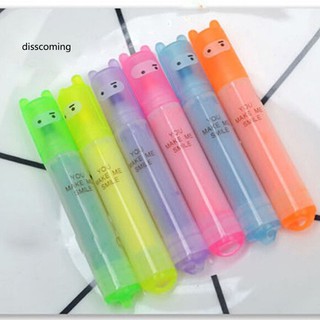Set 6 bút dạ quang đủ màu sắc đáng yêu