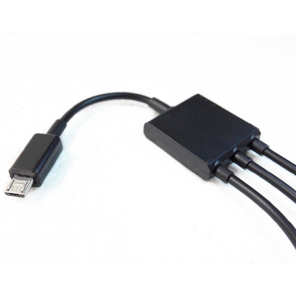 Cáp chuyển đổi OTG 3 trong 1 cho điện thoại Samsung