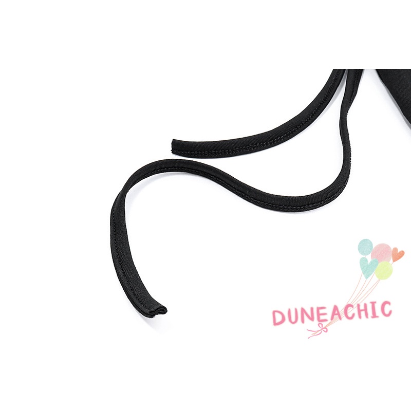 DUNEA Áo Tank Top Sát Nách Màu Trơn Thiết Kế Hở Lưng Quyến Rũ