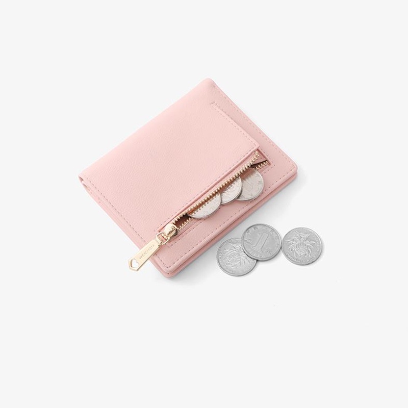 Ví gập PERFECT FOR YOU có khóa kéo đa dụng thời trang cho nữ