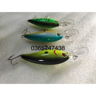 alo [xả hàng] xả kho Mồi giả cá voi lưng gù nặng 11.2g siêu bền
